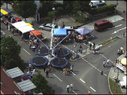 Sprungbrett Wernau aus luftiger Höhe